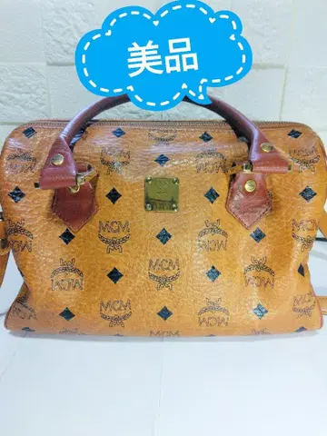 [새상품급] MCM 미니 보스턴 백