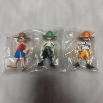 ONE PIECE LUFFY's 루피, 나미, 조로 세트