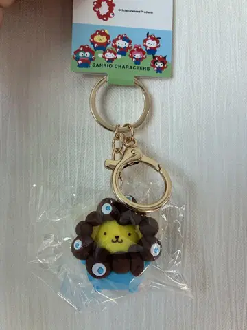 [당일 발송] 산리오 캐릭터즈 먝먝 키링 푸딩