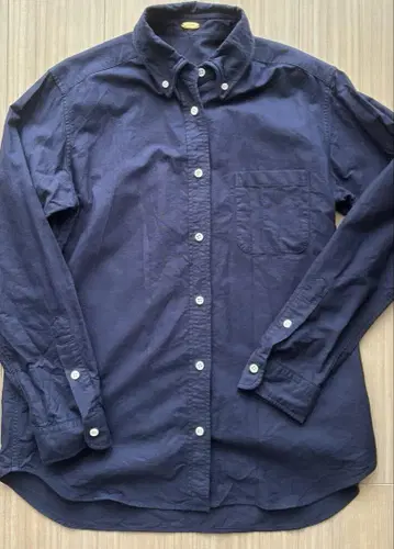 Deuxieme Classe OXFORD 버튼 다운 셔츠 네이비