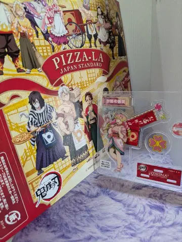 PIZZA-LA 귀멸 콜라보 칸로지 미츠리 아크릴 스탠드