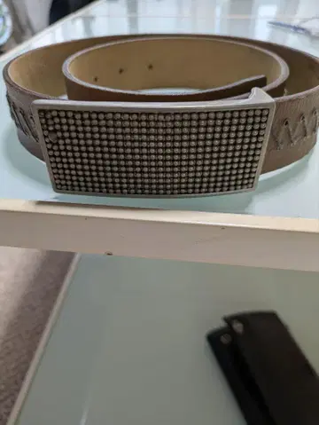BAGATTO 브라운 가죽 벨트