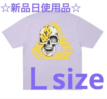 P3 SKULL T-SHIRT purple L