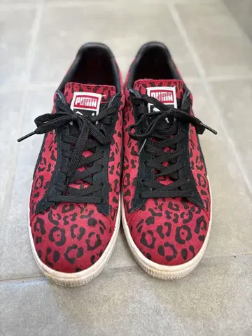 Puma 레오파드 무늬 스니커즈 26.5cm 새상품급