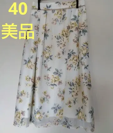 꽃무늬 스커트
