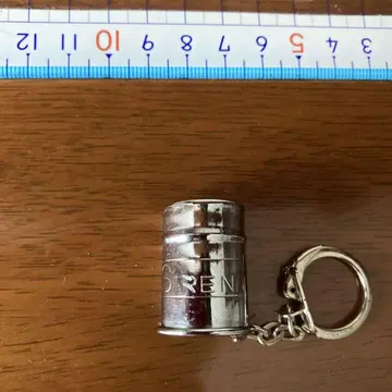 실버 배럴형 키링