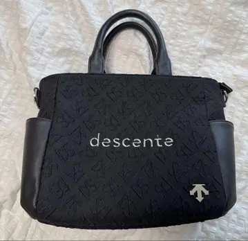 descente 블랙 토트백