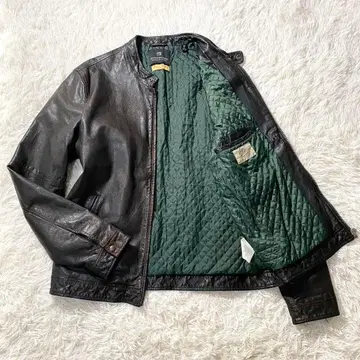 사이즈 XL SCOTCH & SODA 가죽 재킷 싱글 라이더스