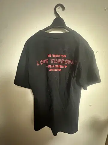 BTS WORLD TOUR LOVE YOURSELF 라이브 T size1