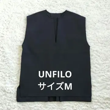 [세탁 가능 경량] 폼 니트 베스트 네이비 M