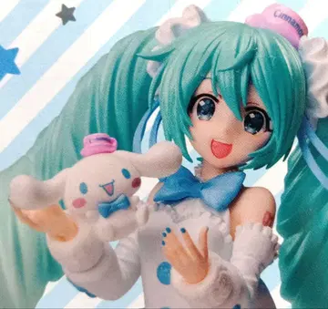 하츠네 미쿠 시나몬 롤 화이트 드레스