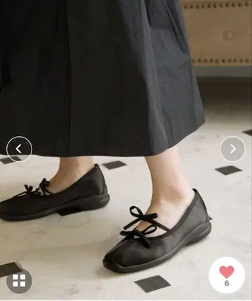 르 타론 L 더블 리본 발레리나