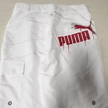 푸마 PUMA 하프 팬츠 자수 빅 로고 저지