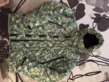 APPLEBUM 카모플라쥬 다운 자켓