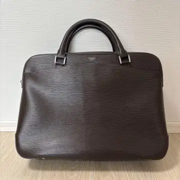 PELLE MORBIDA 브라운 가죽 핸드백