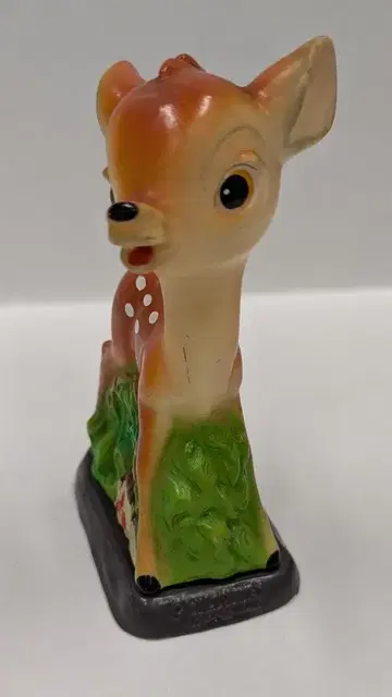 미쓰비시 은행 저금통 밤비 목이 짧은 타입 125mm