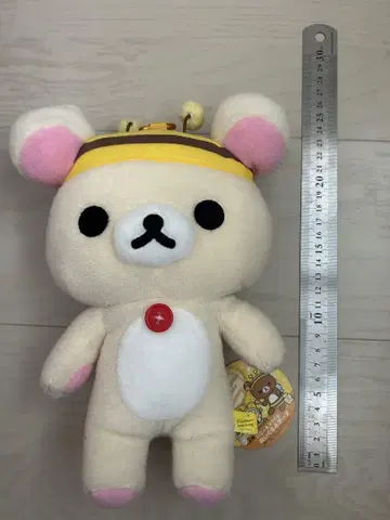 택 포함 코리락쿠마 허니&스마일 봉제 인형 파우치 봉제 인형