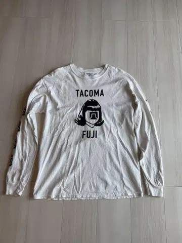 TACOMA FUJI RECORDS 화이트 티셔츠