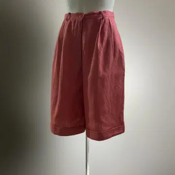 USA 제작 빈티지 숏팬츠 린넨 미국 빈티지 90s 연한 색상