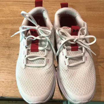 Under Armour 러닝화 화이트/레드