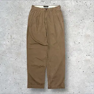 BANANA REPUBLIC 00s 2턱 와이드 치노 팬츠 트래블러 치노