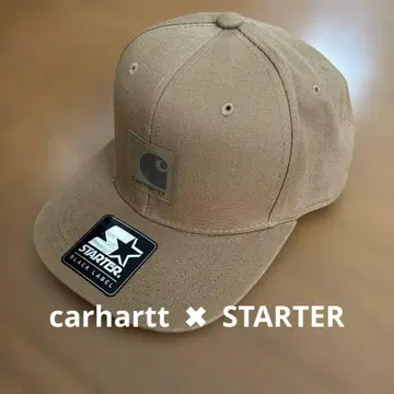 carhartt STARTER 캡 브라운 베이지 스냅백