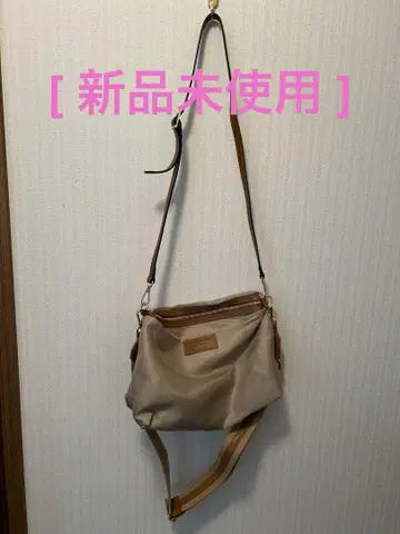 [미사용 새상품] MARCO BIANCHINI 베이지 숄더백