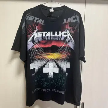 METALLICA 메탈리카 티셔츠 2XL 구제 의류