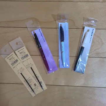 하뉴 유즈루 선수 의상 모티브 볼펜 3개, 리필심 2개