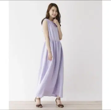 원피스 노르망디 린넨 MIX 플레어 원피스 OPAQUE.CLIP