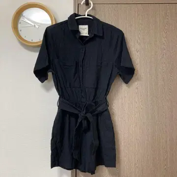 Abercrombie & Fitch 블랙 점프수트 XS