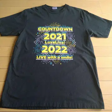 LoveLive! 러브라이브! 카운트다운 티셔츠 (새상품급 중고)