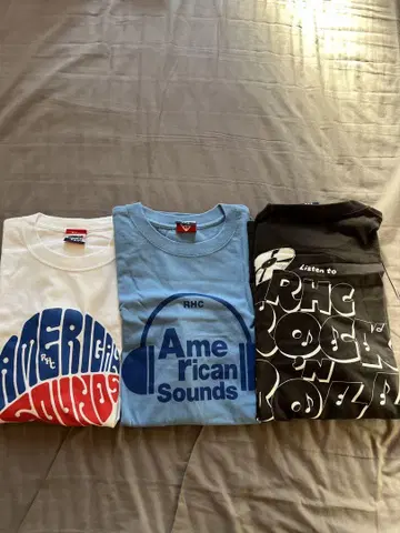 론 헤르만 RHC AMERICAN SOUNDS 티셔츠 3매 세트 M
