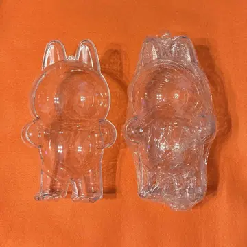 LABUBU 러브부 아크릴 보호 케이스 2개 세트 러브부 케이스