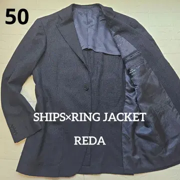 쉽스 링 자켓 콜라보 REDA 50 네이비