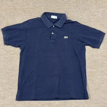 LACOSTE 네이비 피케 셔츠 L 사이즈