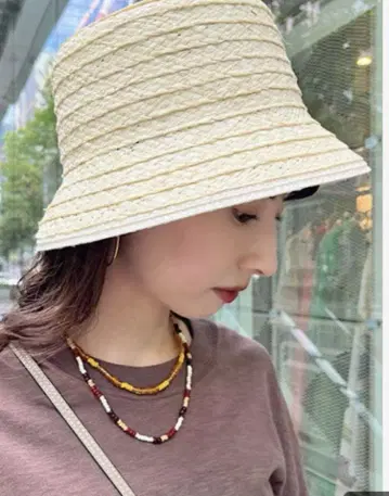 KIJIMA TAKAYUKI 라피아 버킷햇 새상품 메종드리리스