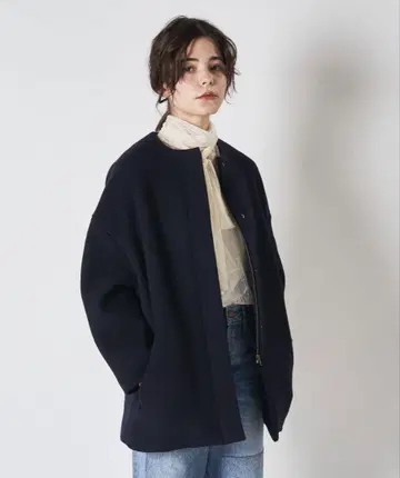 whim gazette 윔 가젯 메린프 숏코트 울