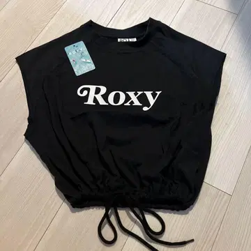 Roxy 블랙 슬리브리스 티셔츠 M