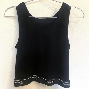 HOMME girls 블랙 탱크탑 L/XL 새상품