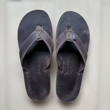 레인보우 샌들 MOCHA 가죽 25cm