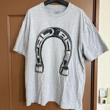 Palace 말발굽 디자인 T셔츠 XL 그레이