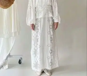 iena la boucle 이에나 라부클 레이스 엠브로 보일 스커트