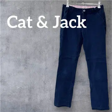 단 한 벌 Cat & Jack 스트레이트 데님 16 네이비