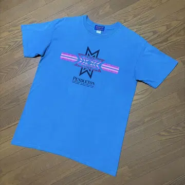 PENDLETON [ USED ] 프린트 티셔츠 네이티브 무늬