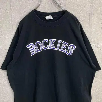 마제스틱 MLB 콜로라도 로키스 등번호 프린트 티셔츠 2XL