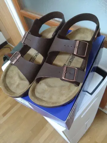[ 새상품 ] BIRKENSTOCK 버켄스탁 카노 28cm 브라운