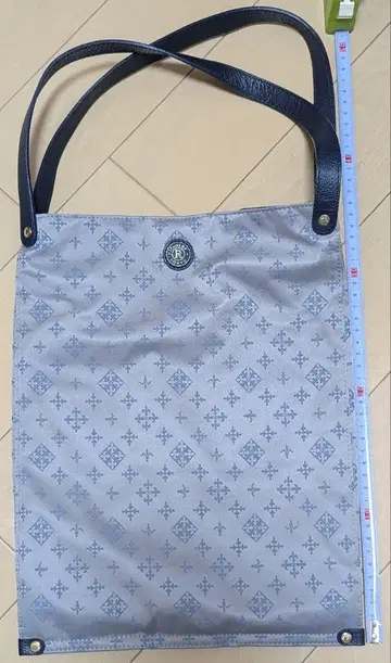 russet 접이식 토트백 그레이