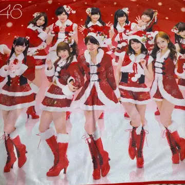 AKB48 크리스마스 산타 의상 담요