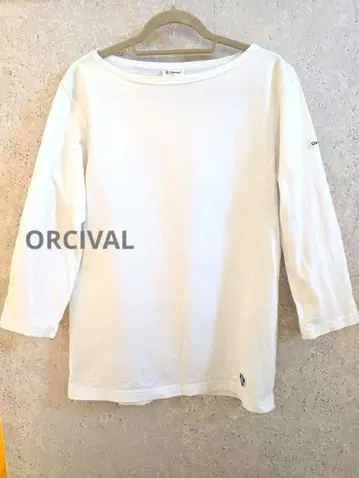 ORCIVAL 오르치발 40/2 저지 7부 소매 풀오버